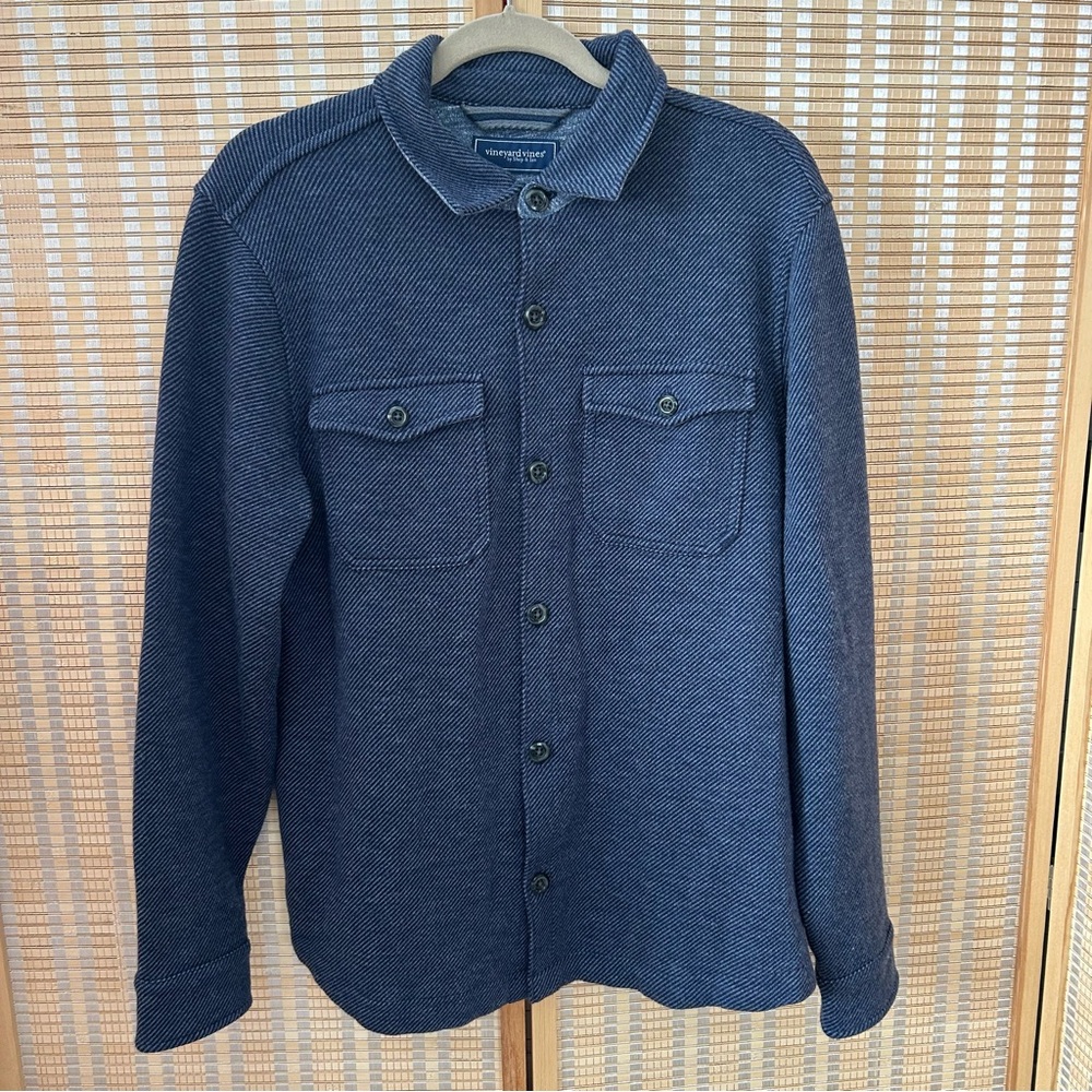 Vineyard Vines Merino Wool Blend Shacket